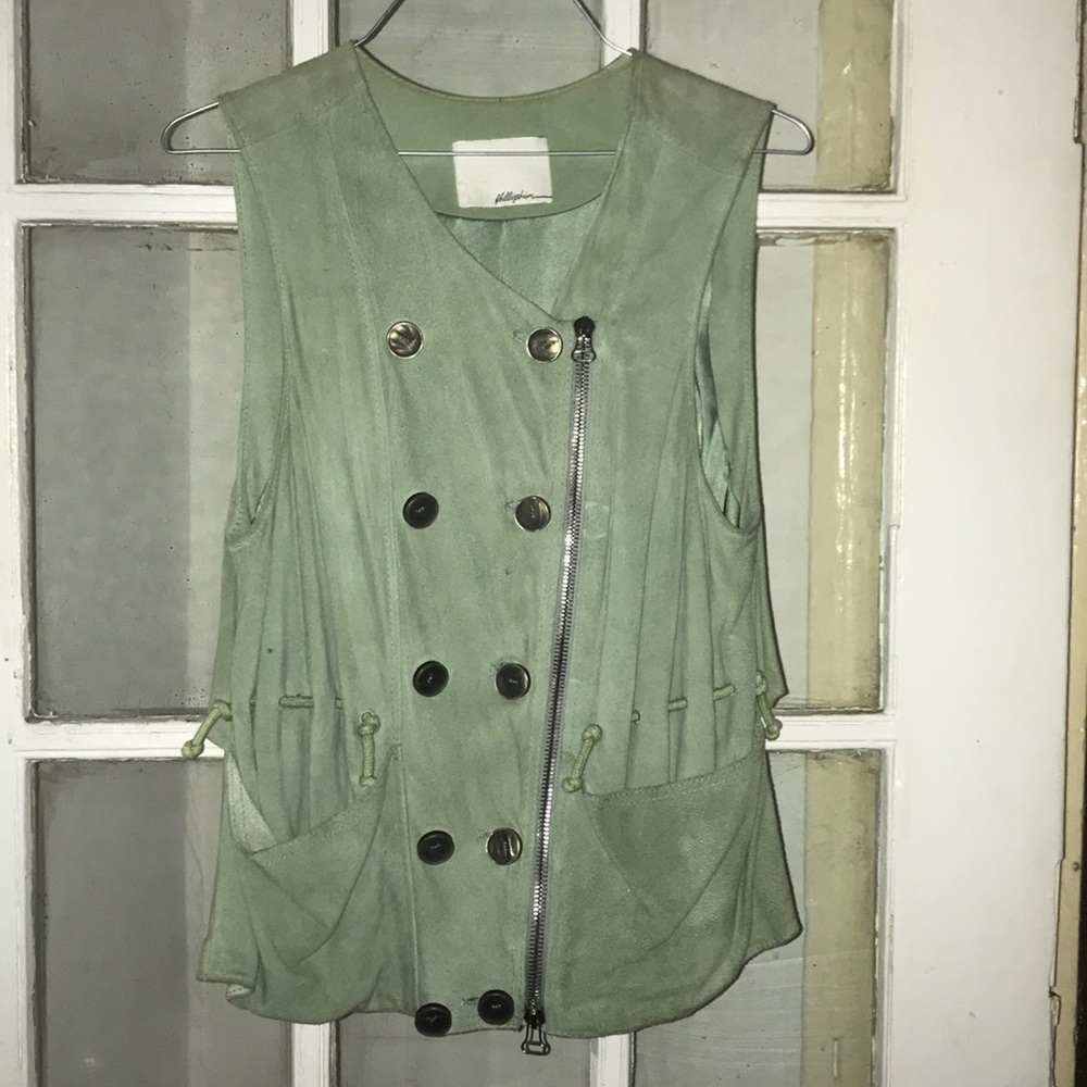 Phillip Lim vest waist coat green never worn